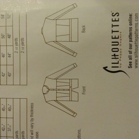 Silhouette Patterns Blouse #725 - Picture 10 of 11